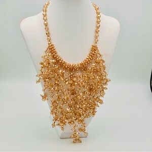 Natasha Bib Statement Necklace